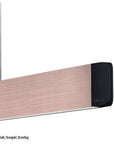 GRIMMEISEN ONYXX LINEA Rosegold Branding