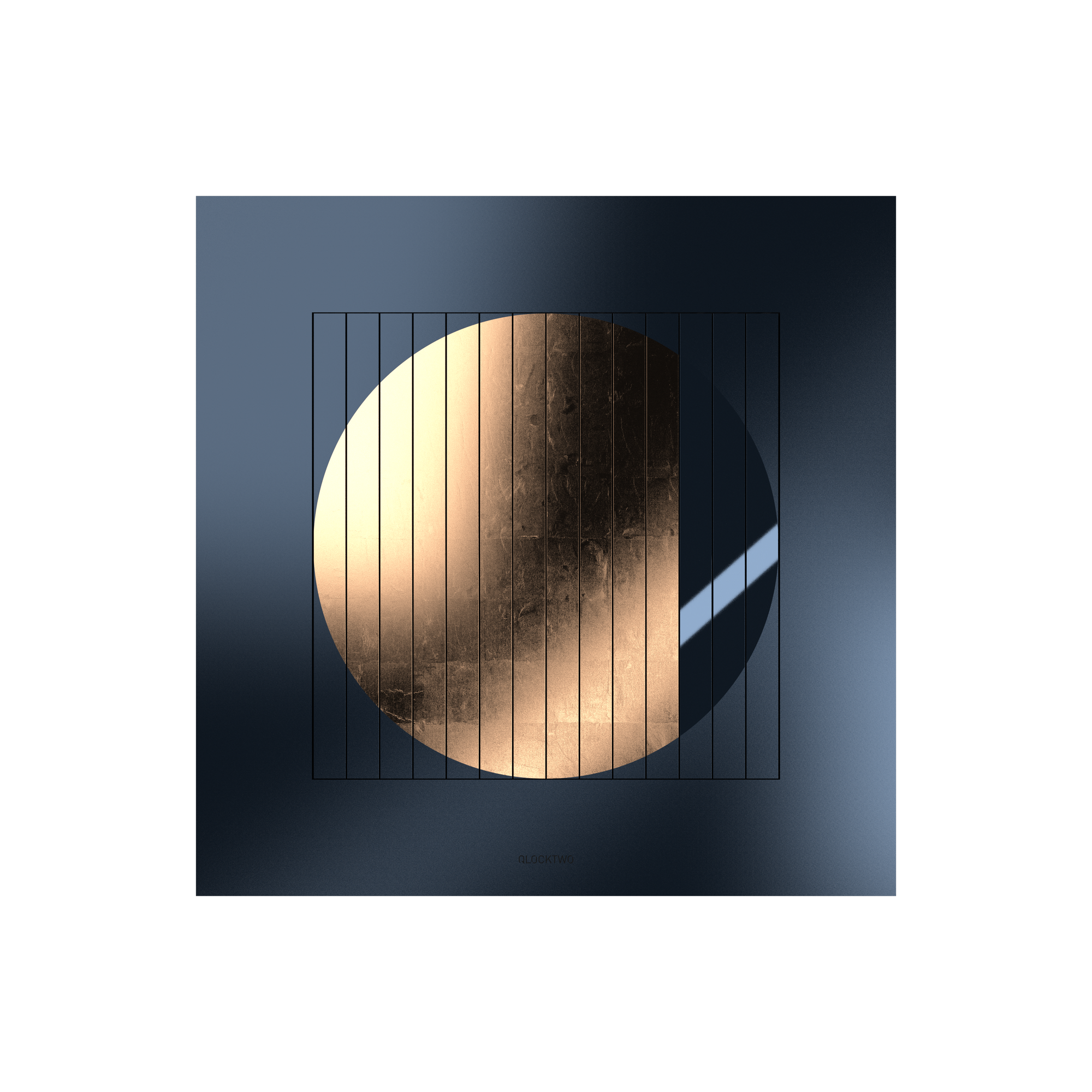 QLOCKTWO MOON 90