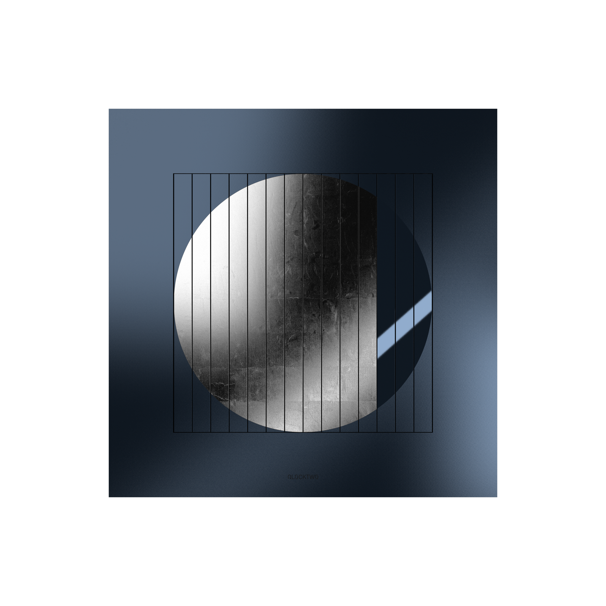 QLOCKTWO MOON 90