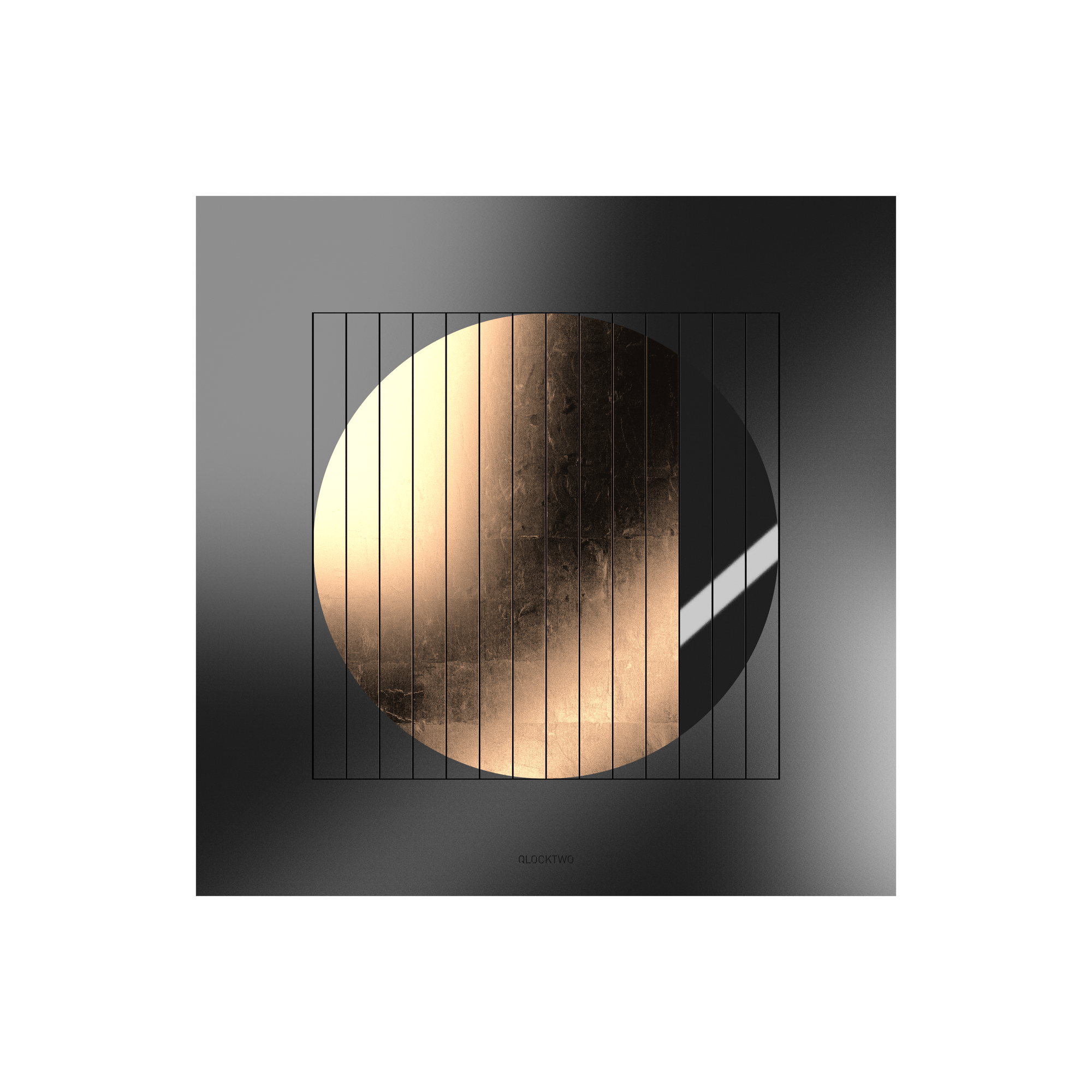 QLOCKTWO MOON 90