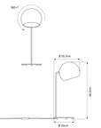 NYTA Tilt Globe Table
